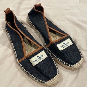 Kate Spade Denim Espadrilles